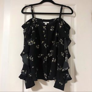 Bar III Floral Top